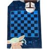 imageJay Franco The Mandalorian Checkers Game Blanket  3 Piece Set Includes Plush Blanket 24 Pieces ampamp Storage Bag