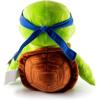 imageJay Franco Weighted Nickelodeon Teenage Mutant Ninja Turtles Raphael Plush Pillow Buddy  Super Soft Turtle Tots Character Pillow  Polyester Microfiber 17 Inches 25lbsBlue  Leonardo
