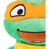 imageJay Franco Weighted Nickelodeon Teenage Mutant Ninja Turtles Raphael Plush Pillow Buddy  Super Soft Turtle Tots Character Pillow  Polyester Microfiber 17 Inches 25lbsOrange  Michaelangelo