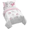 imageDisney Aristocats Marie Full Size Satin Comforter Set  7 Piece Bedding Includes Sheet Set ampamp Pillow Covers  Super Soft Silky Cozy Bedding