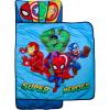 imageJay Franco Marvel Super Hero Adventures Hero Time Nap Mat  Builtin Pillow and Blanket Featuring The Avengers  Super Soft Microfiber KidsToddlerChildrens Bedding Age 35