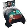 imageJay Franco My Hero Academia Twin Size Comforter Set  5 Piece Bedding Includes Sheet Set ampamp Pillow Covers  Super Soft Anime Bedding