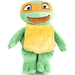 imageJay Franco Weighted Nickelodeon Teenage Mutant Ninja Turtles Raphael Plush Pillow Buddy  Super Soft Turtle Tots Character Pillow  Polyester Microfiber 17 Inches 25lbsOrange  Michaelangelo
