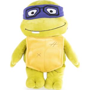 imageJay Franco Weighted Nickelodeon Teenage Mutant Ninja Turtles Raphael Plush Pillow Buddy  Super Soft Turtle Tots Character Pillow  Polyester Microfiber 17 Inches 25lbsPurple  Donatello