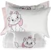 imageDisney Aristocats Marie Queen Size Satin Comforter Set  7 Piece Bedding Includes Sheet Set ampamp Pillow Covers  Super Soft Silky Cozy Bedding