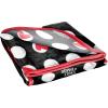 imageEmily in Paris Plush Throw Blanket  Measures 40 x 50 Inches  Black and White Polka Dot Super Soft Lightweight Fleece Bedding