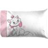 imageJay Franco Disney Aristocats Marie Queen Size Sheet Set  Super Soft 4 Piece Bedding Set  Microfiber Sheets Includes Reversible Pillow Covers