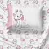 imageJay Franco Disney Aristocats Marie Twin Size Sheet Set  Super Soft 3 Piece Bedding Set  Microfiber Sheets Includes Reversible Pillow Covers