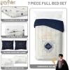 imageJay Franco Harry Potter Full Size Comforter Set  Marauders Map 7 Piece Bedding Includes Sheet Set ampamp Pillow Covers  Super Soft Hogwarts Bedding