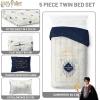 imageJay Franco Harry Potter Twin Comforter Set  Marauders Map 5 Piece Bedding Includes Sheet Set ampamp Pillow Covers  Super Soft Hogwarts Bedding