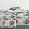 imageJay Franco Star Wars The Mandalorian Curious Child Twin Sheet Set  3 Piece Set Super Soft and Cozy Kids Bedding Features The Child Baby Yoda  Fade Resistant Microfiber SheetsWhite  Mandalorian