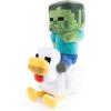 imageMinecraft Chicken Jockey Plush Pillow Buddy  Super Soft Gamer Stuffed Animal Polyester Microfiber 20 Inches