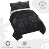 imageSaturday Park That Girl Lay Lay Princess Twin Duvet Cover ampamp Sham Set  2 Piece 100 Organic Cotton Duvet Set  GOTS ampamp OekoTEX Certified Nickelodeon OfficialBlack  Star Wars