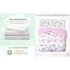 imageSaturday Park That Girl Lay Lay Princess Twin Duvet Cover ampamp Sham Set  2 Piece 100 Organic Cotton Duvet Set  GOTS ampamp OekoTEX Certified Nickelodeon OfficialMulti  Ombre Butterflies