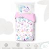 imageSaturday Park That Girl Lay Lay Princess Twin Duvet Cover ampamp Sham Set  2 Piece 100 Organic Cotton Duvet Set  GOTS ampamp OekoTEX Certified Nickelodeon OfficialMulti  Ombre Butterflies
