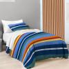 imageSaturday Park That Girl Lay Lay Princess Twin Duvet Cover ampamp Sham Set  2 Piece 100 Organic Cotton Duvet Set  GOTS ampamp OekoTEX Certified Nickelodeon OfficialMulti  Stripes