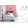 imageSaturday Park That Girl Lay Lay Princess Twin Duvet Cover ampamp Sham Set  2 Piece 100 Organic Cotton Duvet Set  GOTS ampamp OekoTEX Certified Nickelodeon OfficialPink  Rainbow