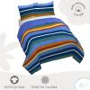 imageSaturday Park That Girl Lay Lay Princess Twin Duvet Cover ampamp Sham Set  2 Piece 100 Organic Cotton Duvet Set  GOTS ampamp OekoTEX Certified Nickelodeon OfficialMulti  Stripes