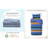 imageSaturday Park That Girl Lay Lay Princess Twin Duvet Cover ampamp Sham Set  2 Piece 100 Organic Cotton Duvet Set  GOTS ampamp OekoTEX Certified Nickelodeon OfficialMulti  Stripes