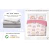 imageSaturday Park That Girl Lay Lay Princess Twin Duvet Cover ampamp Sham Set  2 Piece 100 Organic Cotton Duvet Set  GOTS ampamp OekoTEX Certified Nickelodeon OfficialPink  Rainbow