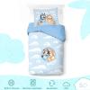 imageSaturday Park That Girl Lay Lay Princess Twin Duvet Cover ampamp Sham Set  2 Piece 100 Organic Cotton Duvet Set  GOTS ampamp OekoTEX Certified Nickelodeon OfficialBlue  Bluey