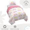 imageSaturday Park That Girl Lay Lay Princess Twin Duvet Cover ampamp Sham Set  2 Piece 100 Organic Cotton Duvet Set  GOTS ampamp OekoTEX Certified Nickelodeon OfficialPink  Rainbow