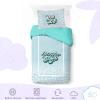 imageSaturday Park That Girl Lay Lay Princess Twin Duvet Cover ampamp Sham Set  2 Piece 100 Organic Cotton Duvet Set  GOTS ampamp OekoTEX Certified Nickelodeon OfficialTeal  Lay Lay
