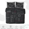 imageSaturday Park That Girl Lay Lay Princess Twin Duvet Cover ampamp Sham Set  2 Piece 100 Organic Cotton Duvet Set  GOTS ampamp OekoTEX Certified Nickelodeon OfficialBlack  Star Wars