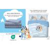 imageSaturday Park That Girl Lay Lay Princess Twin Duvet Cover ampamp Sham Set  2 Piece 100 Organic Cotton Duvet Set  GOTS ampamp OekoTEX Certified Nickelodeon OfficialBlue  Bluey