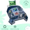 imageSaturday Park That Girl Lay Lay Princess Twin Duvet Cover ampamp Sham Set  2 Piece 100 Organic Cotton Duvet Set  GOTS ampamp OekoTEX Certified Nickelodeon OfficialGray  Minecraft