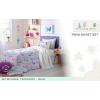 imageSaturday Park That Girl Lay Lay Princess Twin Duvet Cover ampamp Sham Set  2 Piece 100 Organic Cotton Duvet Set  GOTS ampamp OekoTEX Certified Nickelodeon OfficialMulti  Ombre Butterflies
