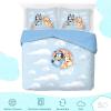 imageSaturday Park That Girl Lay Lay Princess Twin Duvet Cover ampamp Sham Set  2 Piece 100 Organic Cotton Duvet Set  GOTS ampamp OekoTEX Certified Nickelodeon OfficialBlue  Bluey