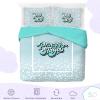 imageSaturday Park That Girl Lay Lay Princess Twin Duvet Cover ampamp Sham Set  2 Piece 100 Organic Cotton Duvet Set  GOTS ampamp OekoTEX Certified Nickelodeon OfficialTeal  Lay Lay