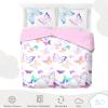 imageSaturday Park That Girl Lay Lay Princess Twin Duvet Cover ampamp Sham Set  2 Piece 100 Organic Cotton Duvet Set  GOTS ampamp OekoTEX Certified Nickelodeon OfficialMulti  Ombre Butterflies