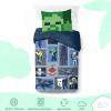 imageSaturday Park That Girl Lay Lay Princess Twin Duvet Cover ampamp Sham Set  2 Piece 100 Organic Cotton Duvet Set  GOTS ampamp OekoTEX Certified Nickelodeon OfficialGray  Minecraft