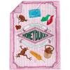 imageWarner Bros Jay Franco Harry Potter Honeydukes Throw Blanket  Measures 50 x 70 inches  Fade Resistant Super Soft Fleece BeddingPink  Harry Potter