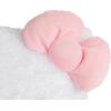 imageWeighted Hello Kitty Fuzzy Plush Pillow Buddy  25 lbs Super Soft Stuffed Pillow 13 inches