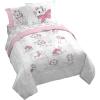 imageDisney Aristocats Marie Queen Size Satin Comforter Set  7 Piece Bedding Includes Sheet Set ampamp Pillow Covers  Super Soft Silky Cozy Bedding