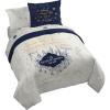 imageJay Franco Harry Potter Queen Size Comforter Set  Marauders Map 7 Piece Bedding Includes Sheet Set ampamp Pillow Covers  Super Soft Hogwarts Bedding