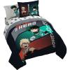 imageJay Franco My Hero Academia Queen Size Comforter Set  7 Piece Bedding Includes Sheet Set ampamp Pillow Covers  Super Soft Anime Bedding