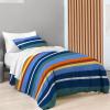 imageSaturday Park That Girl Lay Lay Princess Twin Duvet Cover ampamp Sham Set  2 Piece 100 Organic Cotton Duvet Set  GOTS ampamp OekoTEX Certified Nickelodeon OfficialMulti  Stripes