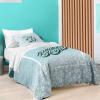 imageSaturday Park That Girl Lay Lay Princess Twin Duvet Cover ampamp Sham Set  2 Piece 100 Organic Cotton Duvet Set  GOTS ampamp OekoTEX Certified Nickelodeon OfficialTeal  Lay Lay