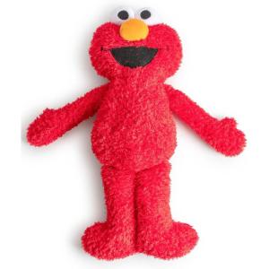 imageJay Franco Sesame Street Elmo Fuzzy Plush Pillow Buddy  Super Soft Stuffed Pillow  19 inches