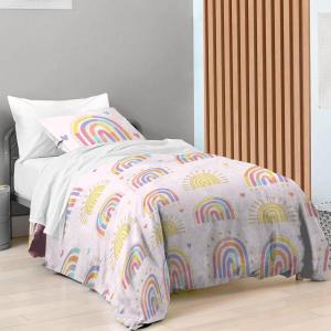 imageSaturday Park That Girl Lay Lay Princess Twin Duvet Cover ampamp Sham Set  2 Piece 100 Organic Cotton Duvet Set  GOTS ampamp OekoTEX Certified Nickelodeon OfficialPink  Rainbow