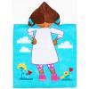 imageJay Franco Disney Doc McStuffins Doc Kids BathPoolBeach Hooded Poncho  Super Soft ampamp Absorbent Cotton Towel Measures 28 x 28 Inches