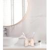 imageJay Franco Disney Minnie Mouse Bathroom Accessories  2 Piece Pink Resin Bathroom Dcor and Storage Set Includes Toothbrush Holder and Soap Dish SetPink  Minnie Mouse