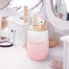imageJay Franco Disney Minnie Mouse Bathroom Tumbler  Pink Resin ToothbrushPencil Holder  Kids Bathroom AccessoryPink  Hello Kitty