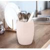 imageJay Franco Disney Minnie Mouse Bathroom Tumbler  Pink Resin ToothbrushPencil Holder  Kids Bathroom AccessoryPink  Minnie Mouse