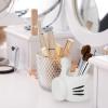 imageJay Franco Disney Minnie Mouse Bathroom Tumbler  Pink Resin ToothbrushPencil Holder  Kids Bathroom AccessoryWhite  Mickey Mouse