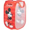imageJay Franco Disney Nightmare Before Christmas Jack ampamp Sally Pop Up Hamper  Mesh Laundry BasketBag with Durable Handles Official Disney ProductMickey Mouse  Red